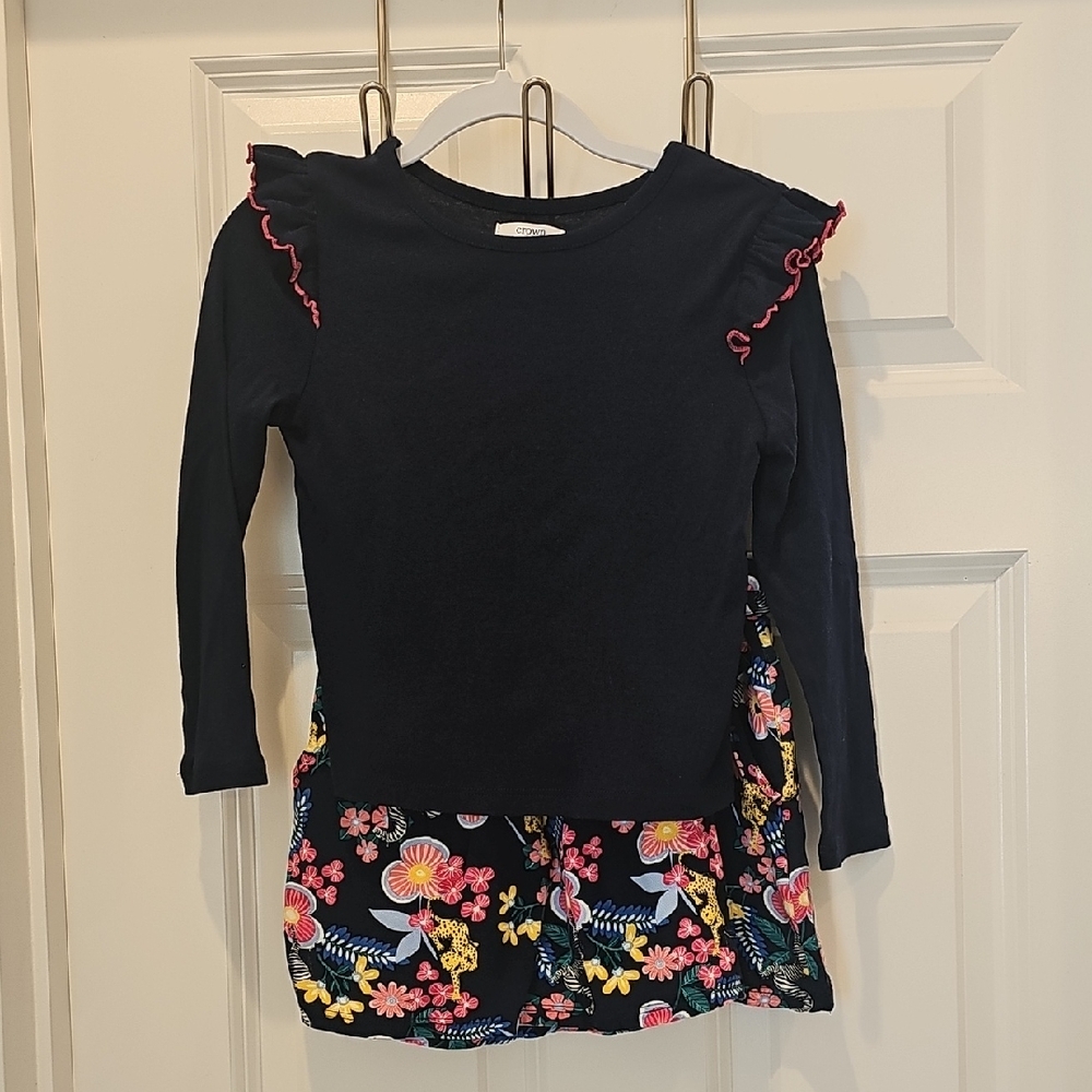 Crown & Ivy Blue Long Sleeve Tee